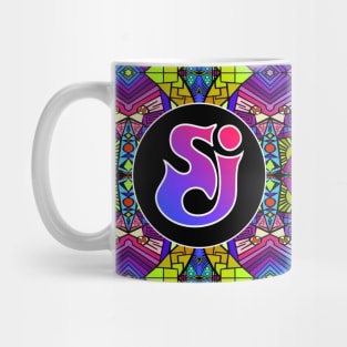 String Cheese Incident - Blue Purple Trippy Pattern Mug